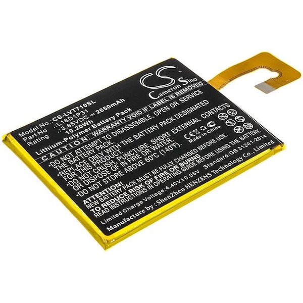 Bsc Preferred Lenovo TAB E7 TB-7104F Tablet Replacement Battery CS-LVT710SL - main